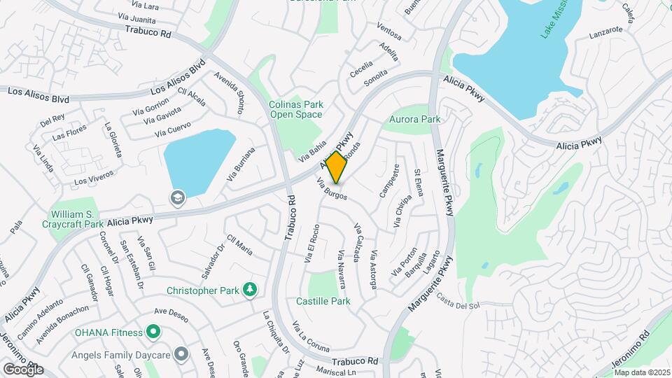 23465 Via Ronda Mapa y Detalles de la Ubicación