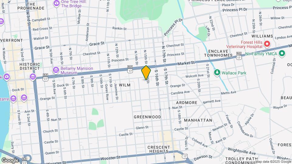 110 S 15th St Map and Location Details