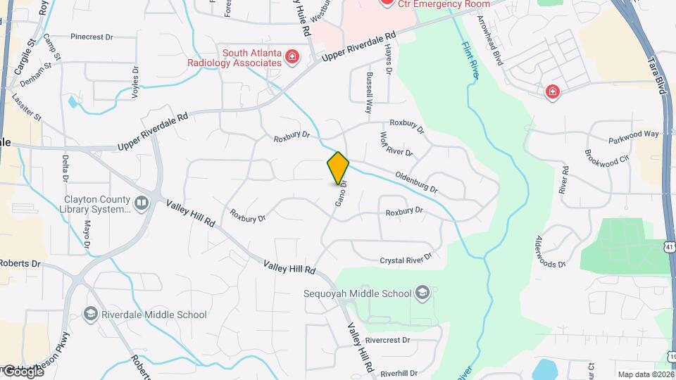 6741 Gano Dr Map and Location Details