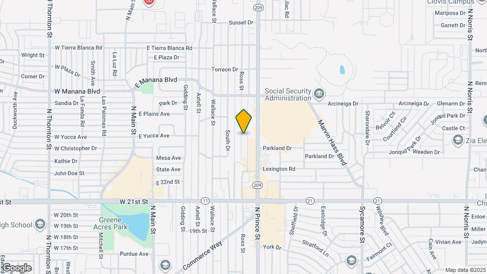 2517 Ross St Map and Location Details