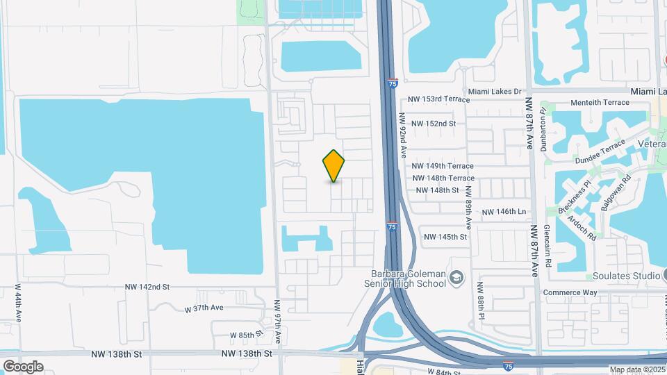 9345 W 34th Ct Map and Location Details