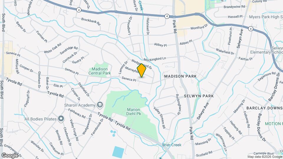 1201 Seneca Pl Mapa y Detalles de la Ubicación