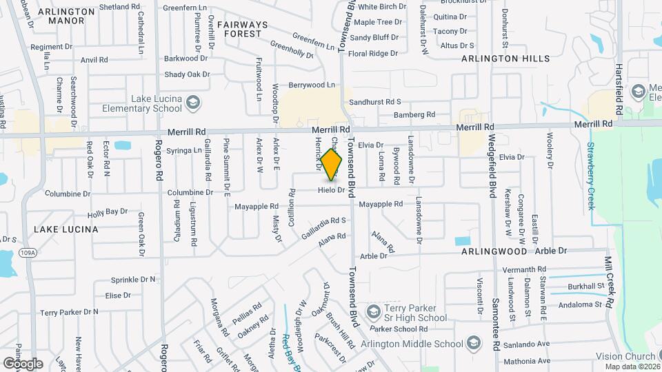 7123 Hielo Dr Mapa y Detalles de la Ubicación