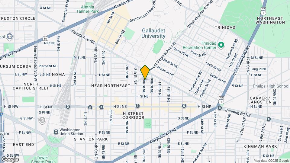 1013 9th St NE Map and Location Details