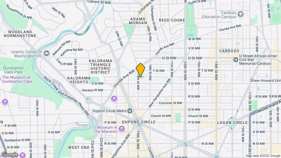 1815 19th St NW Map and Location Details