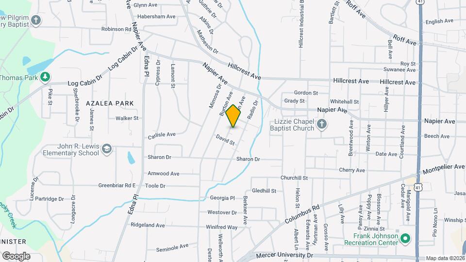 1148 Macon Ave Mapa y Detalles de la Ubicación