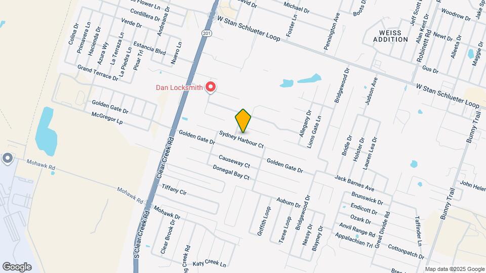 5003 Sydney Harbour Ct Map and Location Details