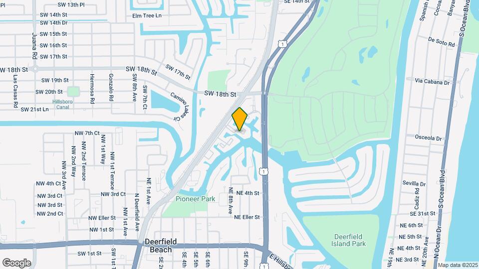 8 Royal Palm Way Map and Location Details