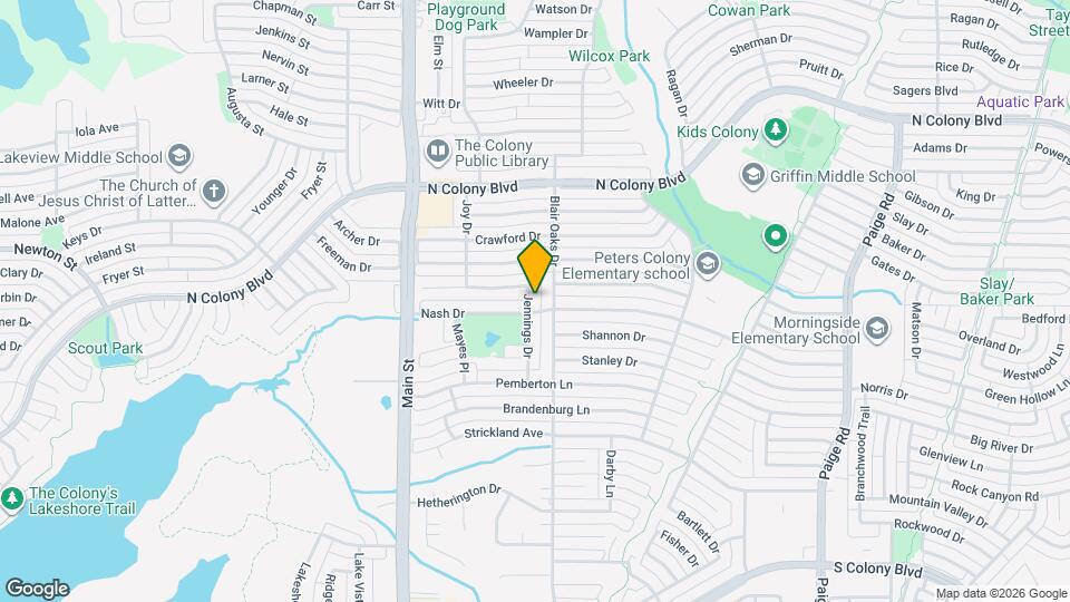 6304 Jennings Dr, Unit 5547C Map and Location Details