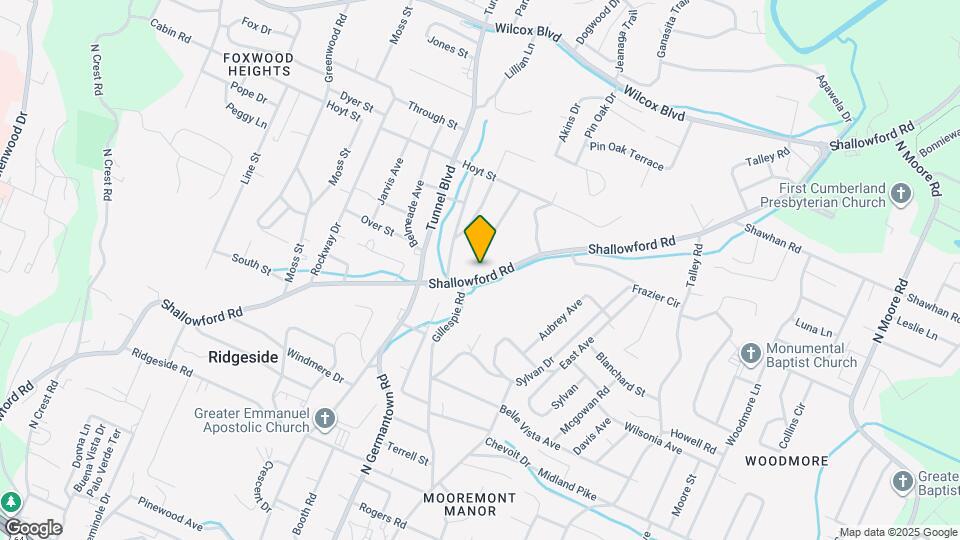 901 Shallowford Rd Mapa y Detalles de la Ubicación