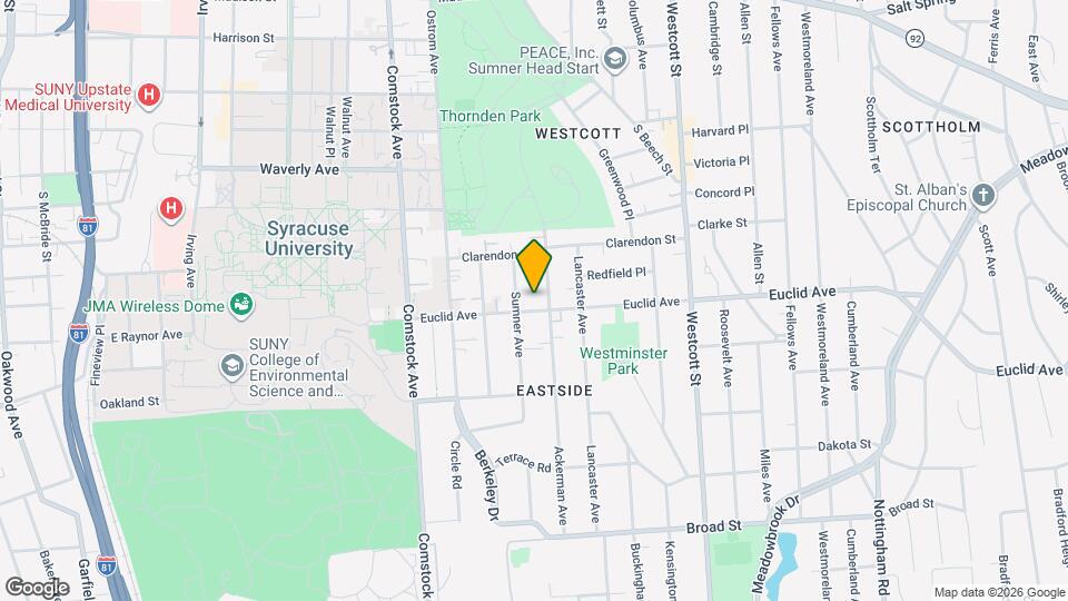 515 Euclid Ave, Unit 515 Euclid Avenue - Apartment 1 Mapa y Detalles de la Ubicación