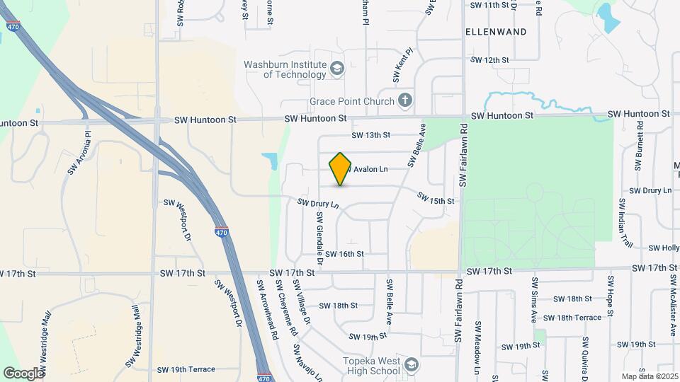 5701 SW 15th St Map and Location Details