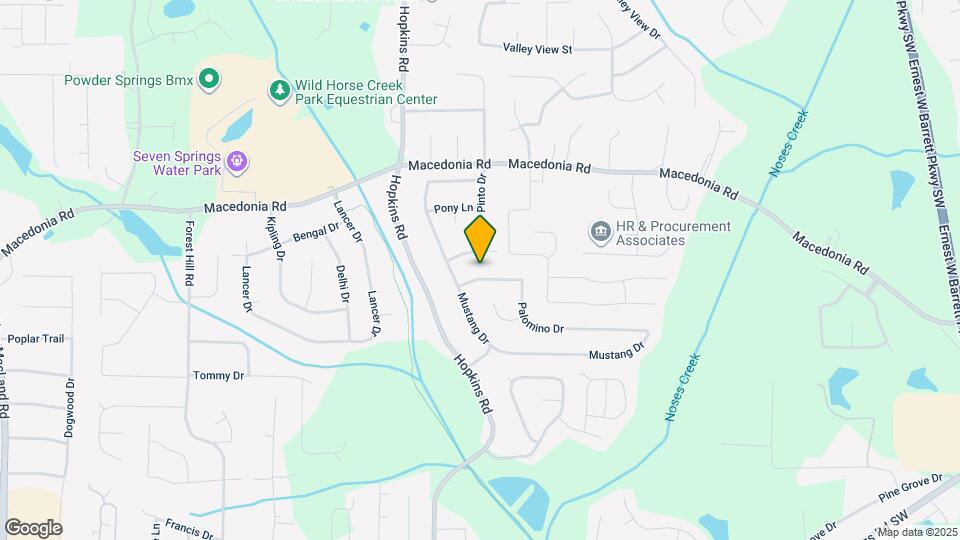 3075 Palomino Dr Map and Location Details