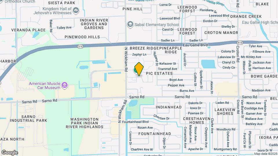 1070 Ellen Ct Map and Location Details