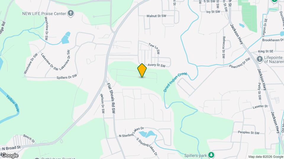 7614 Saffron Ave Map and Location Details