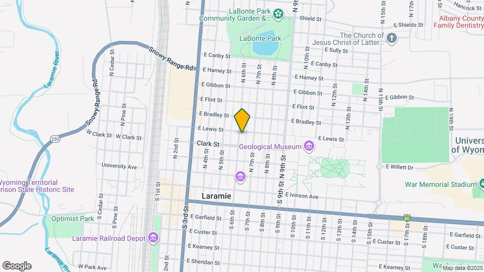 365 N 6th St Map and Location Details