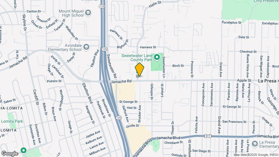 1103 Helix St Map and Location Details