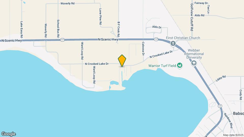 Sandy Cove Apartments & RV Park Map and Location Details