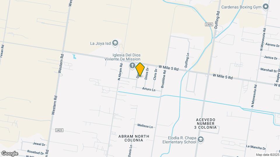 6112 Davis Ln Map and Location Details