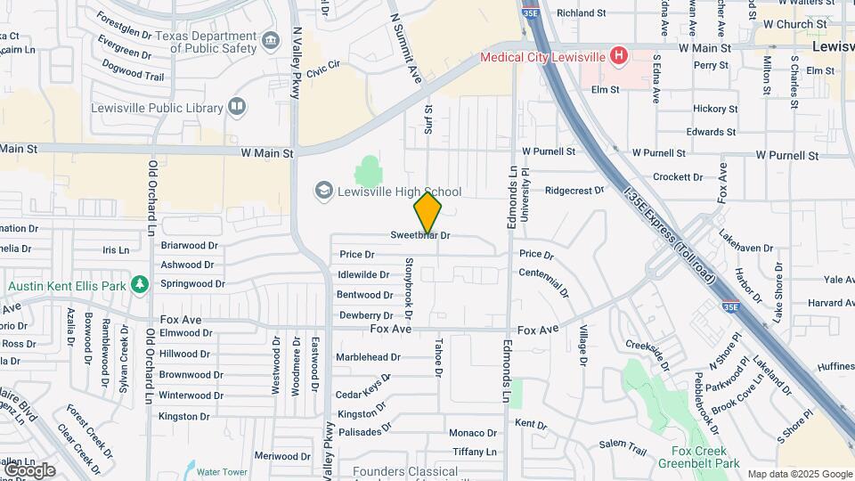 508 Sweetbriar Dr Map and Location Details
