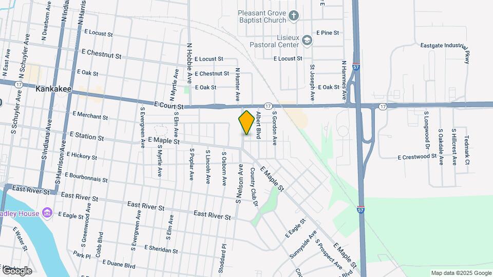 1529 E Risser St Map and Location Details