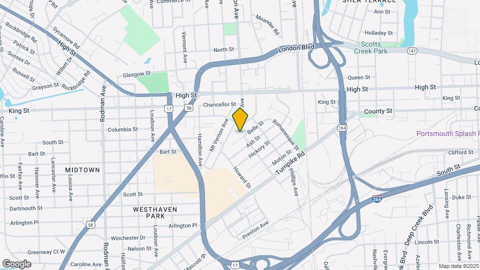 2700 Belle St Map and Location Details