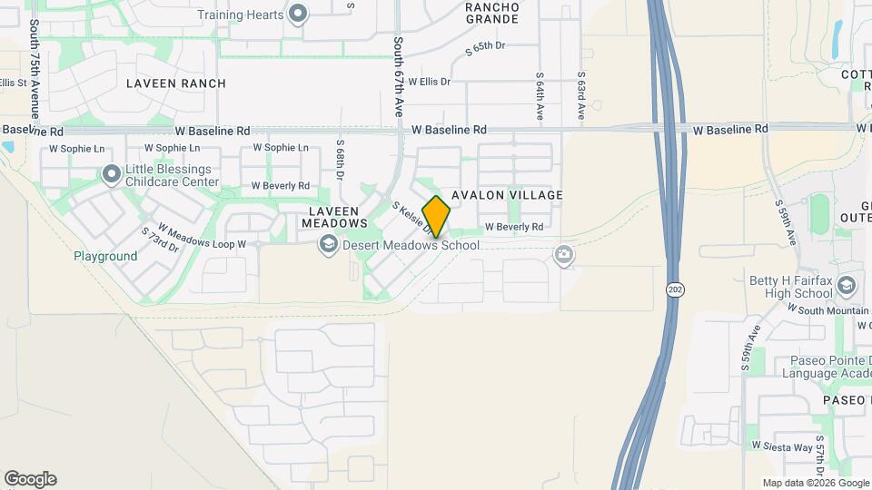 6707 W Desert Ln Map and Location Details