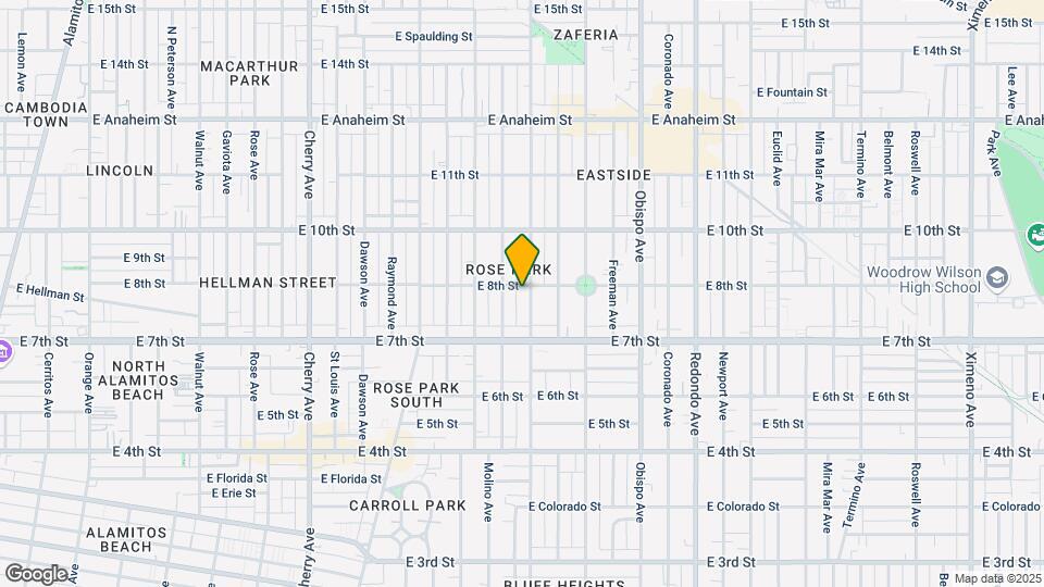 785 Temple Ave Map and Location Details