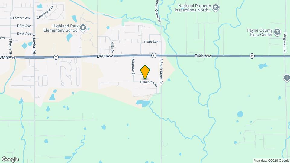 3137 E Raintree Dr Map and Location Details