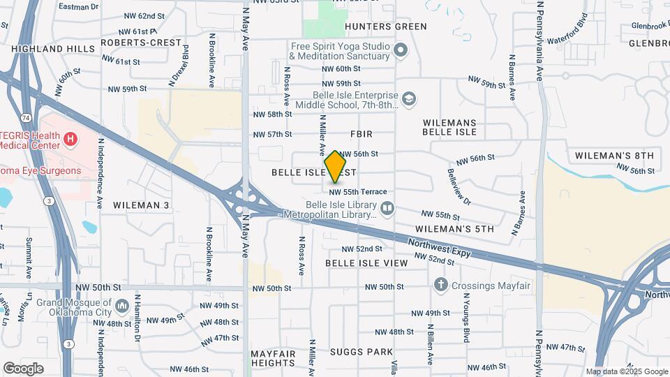 2635 NW 55th Terrace Mapa y Detalles de la Ubicación