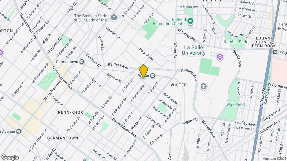 5211 Rubicam St Map and Location Details