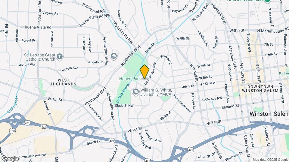 1015 Carolina Ave Mapa y Detalles de la Ubicación