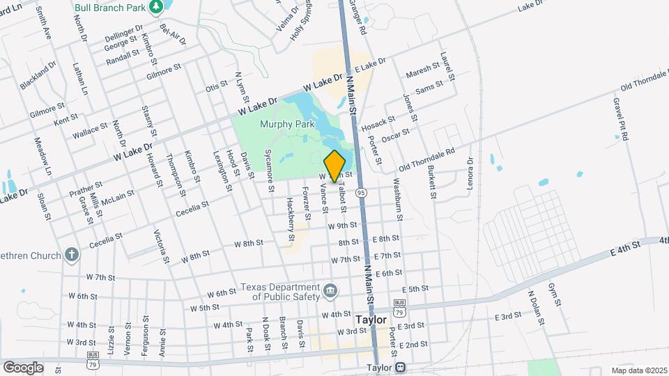 206 W 11th St Map and Location Details