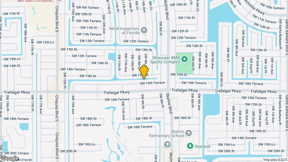 855 SW 15th Terrace Map and Location Details