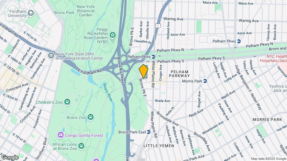 2144 Bronx Park E Map and Location Details