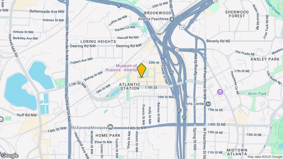 District Loft Map and Location Details