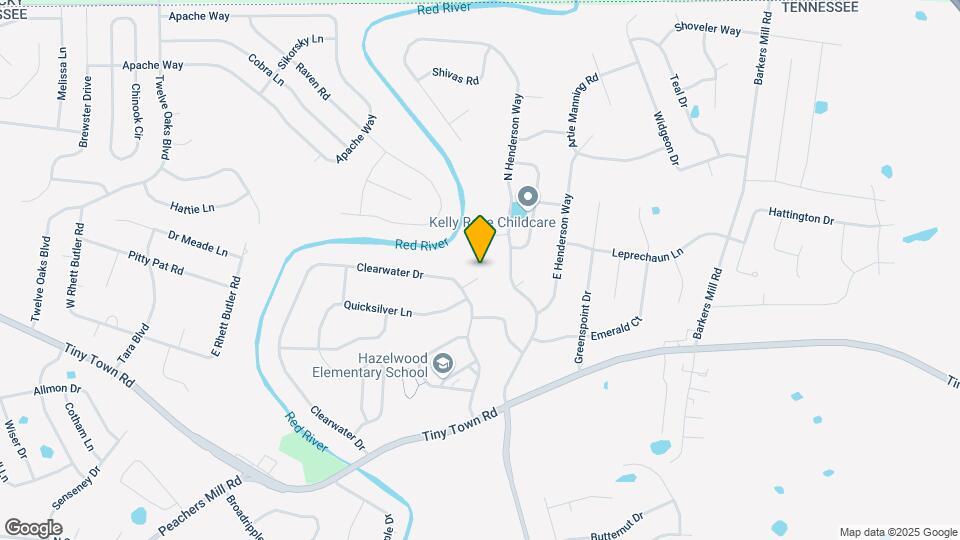 105 Clearwater Ct Map and Location Details