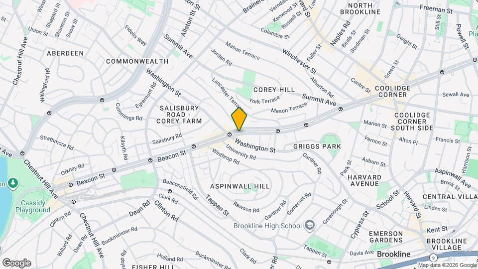 1605 Beacon St Map and Location Details