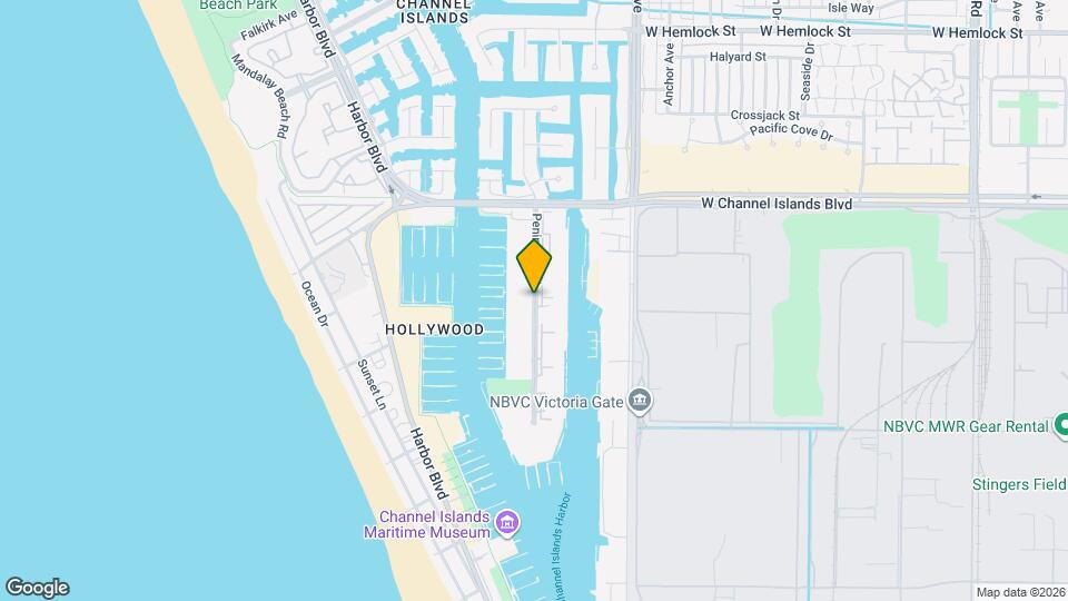 Anchorage Waterfront Apartment Map and Location Details