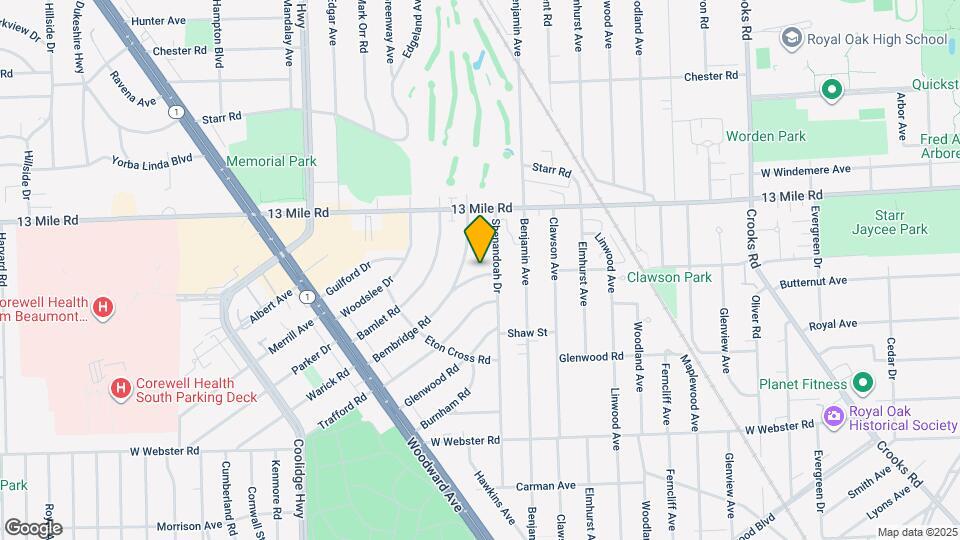 2614 Essex St Map and Location Details