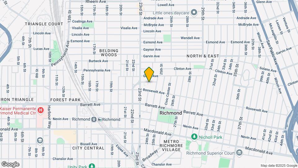 2344 Brooks Ave Map and Location Details