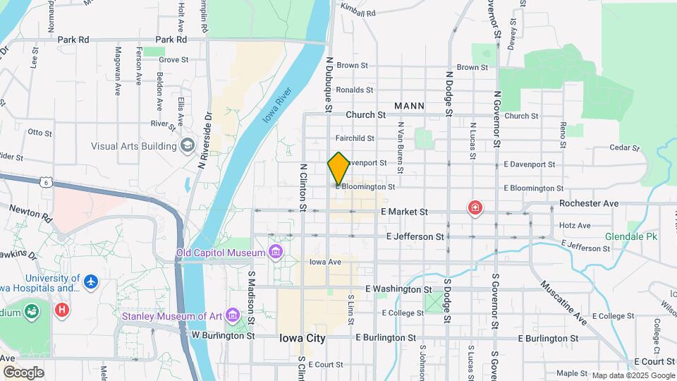 215 E Bloomington St Map and Location Details