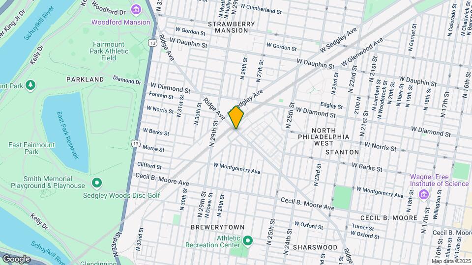 1953 N Newkirk St Map and Location Details