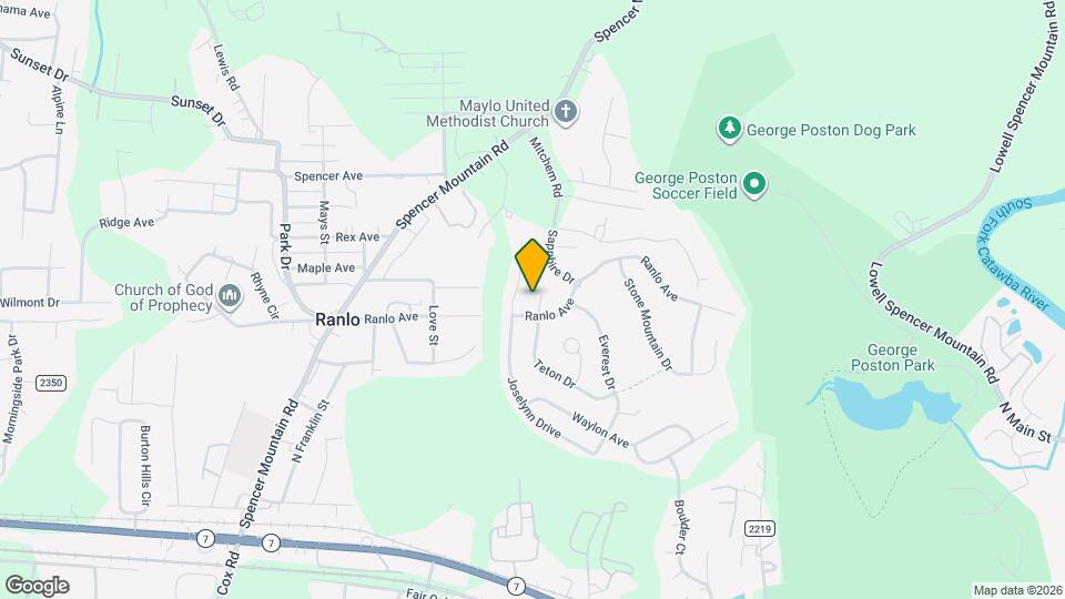2912 Teton Dr Mapa y Detalles de la Ubicación