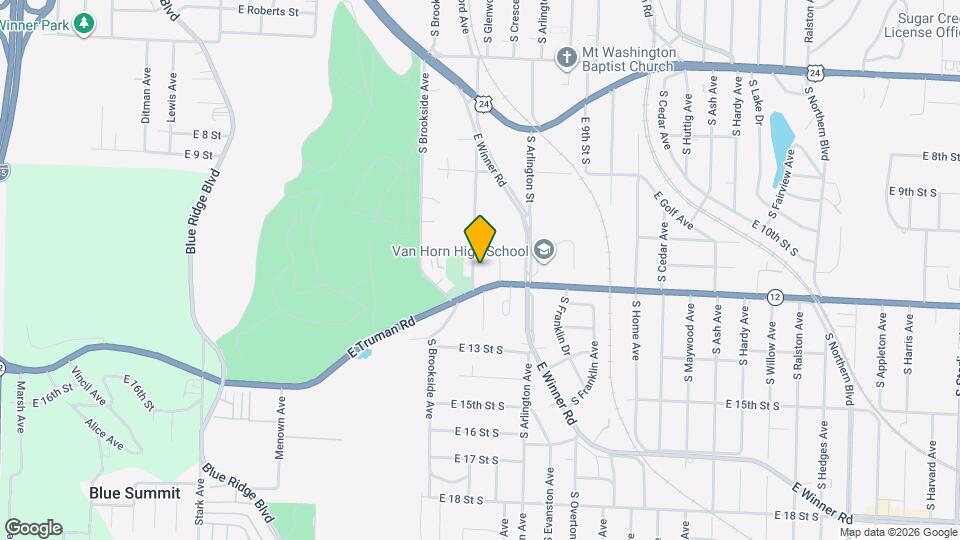 1131 S Glenwood Ave Map and Location Details