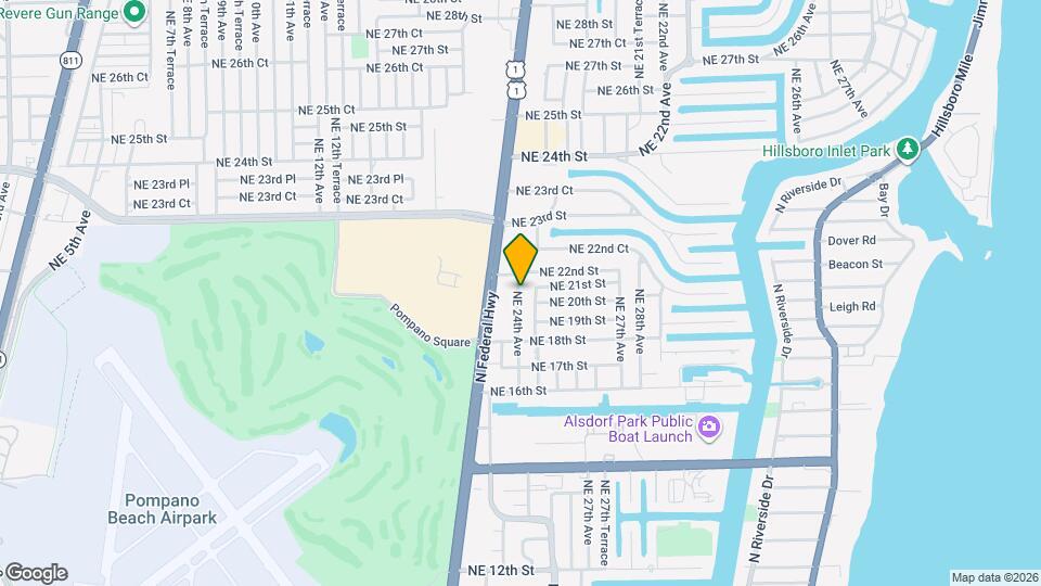 2020 NE 24th Ave, Unit B Mapa y Detalles de la Ubicación