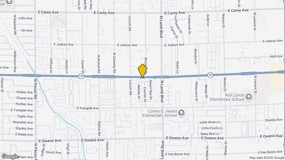 4182 Orbit Ave Mapa y Detalles de la Ubicación