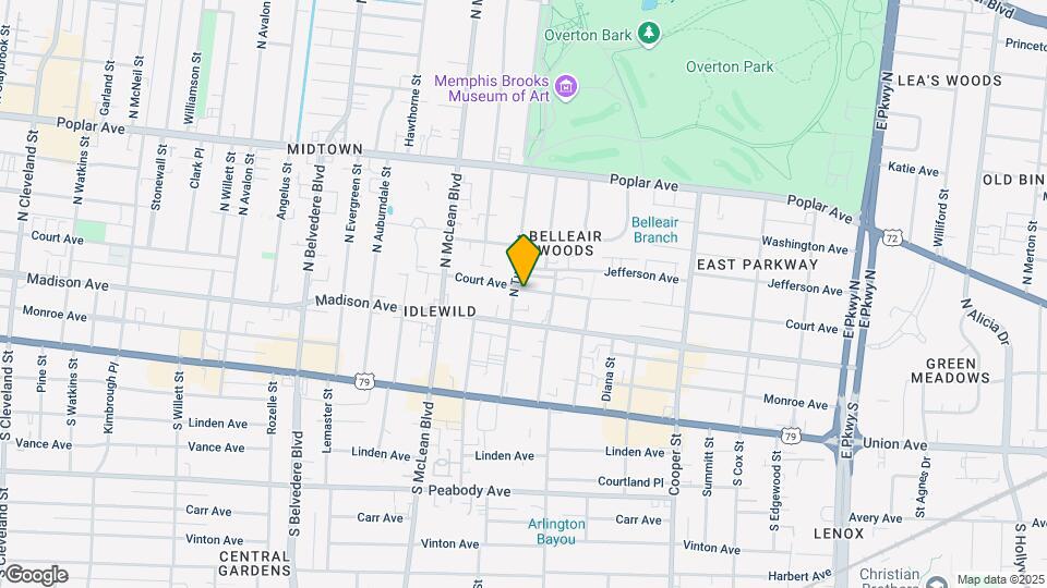 34 N Tucker St Map and Location Details
