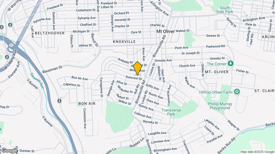 217 Suncrest St Map and Location Details