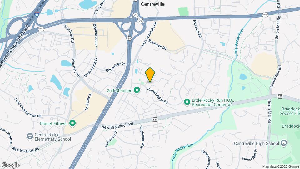 6010 Sunset Ridge Ct Map and Location Details